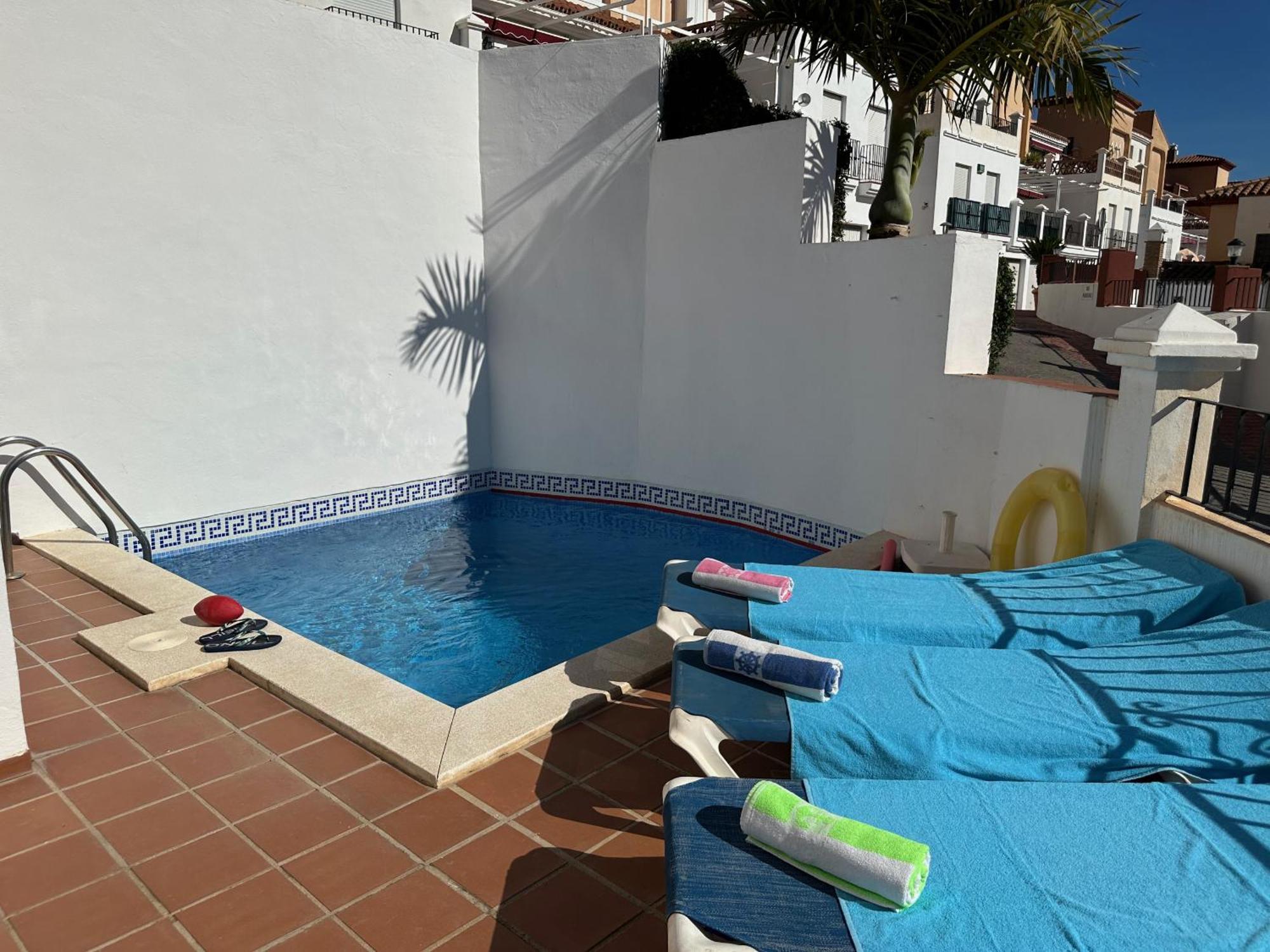 Spacious Family Villa Aljamar 8A Nerja Esterno foto
